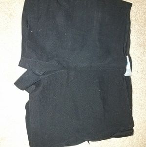 Black shorts